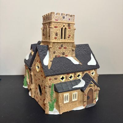 LOT 90: Dept 56 Dickens Village Houses & Accessories w/Original Boxes: Violet & Chestnut Vendor & Carolers, Peggotty's...
