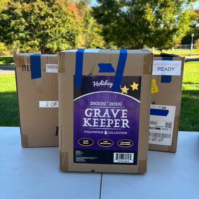 LOT 103: Halloween Inflatable Outdoor Lawn Decorations 3pcs
