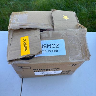 LOT 106: Halloween Inflatable Outdoor Lawn Decorations 4pcs