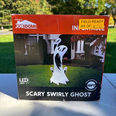 LOT 62: Halloween Inflatable Outdoor Lawn Decorations - 3pcs