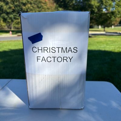 LOT 71: Christmas Inflatable Outdoor Lawn Decorations - 3pcs