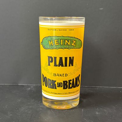 LOT 151: Vintage Georges Briard Heinz Label Drinking Glasses - Set of 5