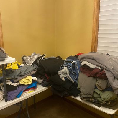Men’s clothes XL some XXL.