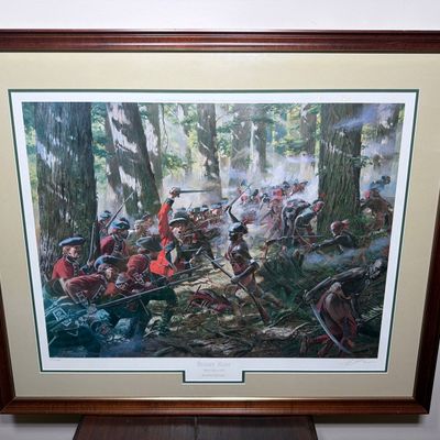 Don Troiani Signed Limited Edition Offset Lithograph Bushy Run 1763