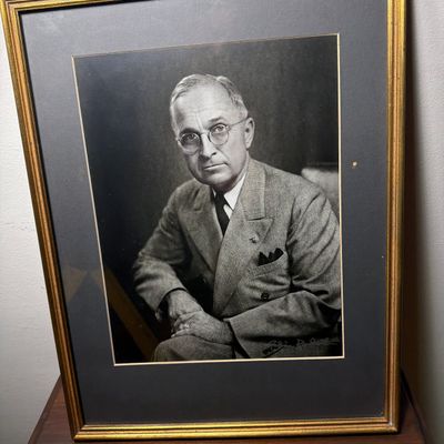 Fabian Bachrach Limited Edition Silver Gelatin Portrait of President Harry S. Truman