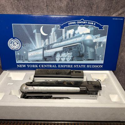 Lionel Century Club II New York Central Empire State Hudson Steam Locomotive and Tender 6-38000