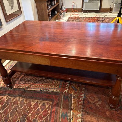 Tobey Furniture Company Handmade Cherry Library Table