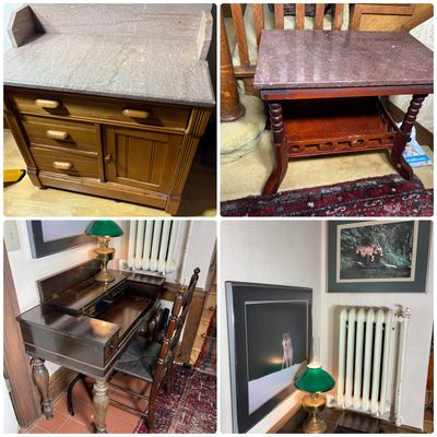 A Collection of Late 19th and Early 20th Century Furniture and Lighting