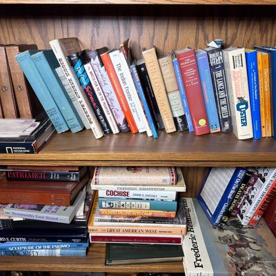 A Collection of Volumes on Native American History and Western Americana, various publishers.