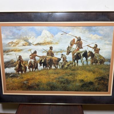 Howard Terpning 'The Ploy' (Signed)