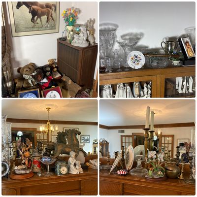 Huge Total Living Room Contents lot - Art, antiques, collectibles