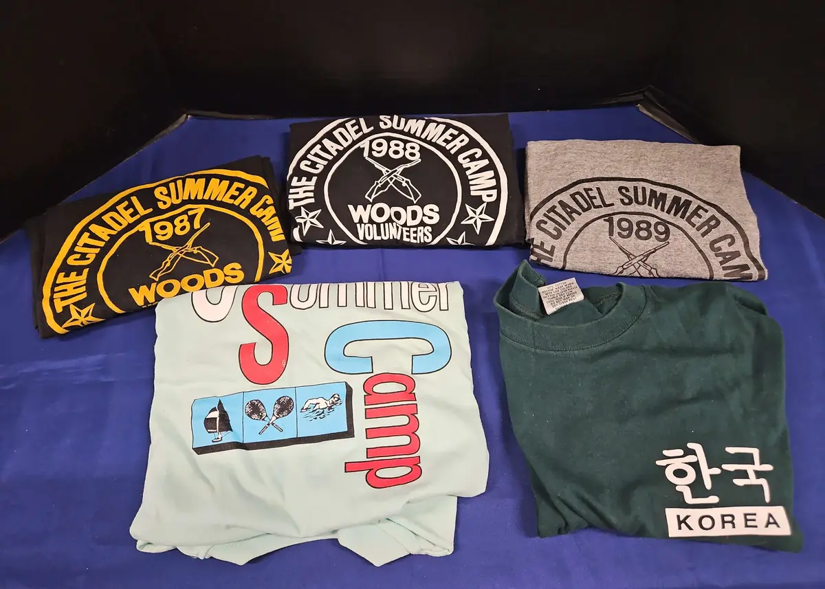 Vintage T Shirts Citadel Summer Camp And Korea 2 Medium 2 Large 1 XL