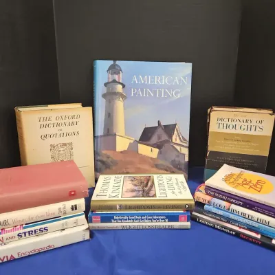 Vintage Books For Your Library  - Various Titles And Authors Including Thomas Kinkade And John Gray