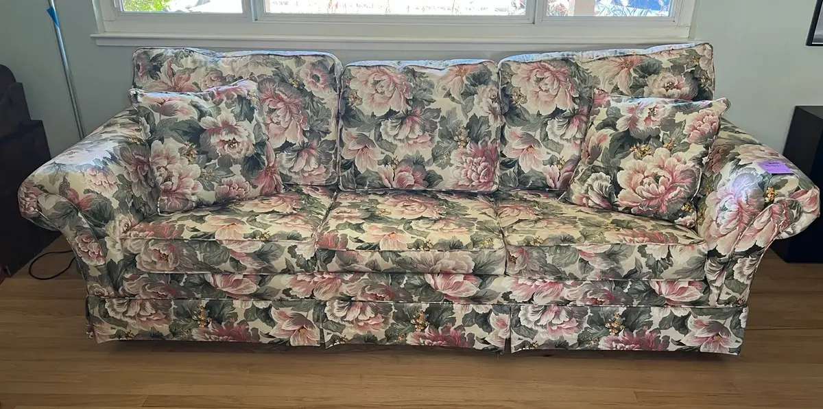 Floral Simmons Hide-A-Bed Sleeper Sofa