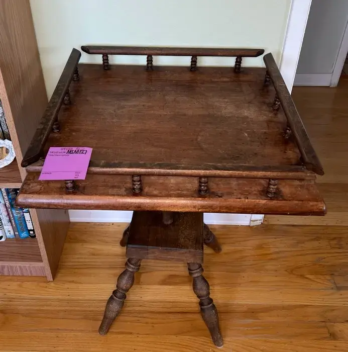 Vintage Wooden Parlor Table