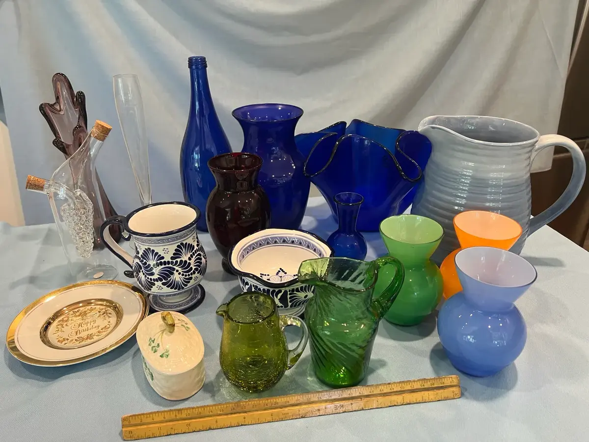 Assorted Glassware & Dinnerware