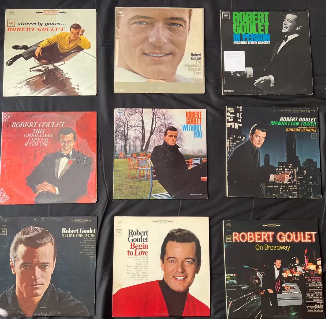 Collection Of Robert Goulet - 30 LP Albums