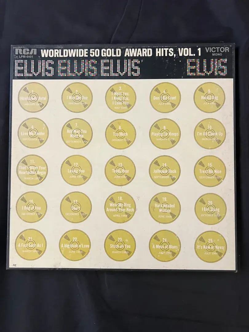 Boxed LP Set: Elvis Elvis Elvis