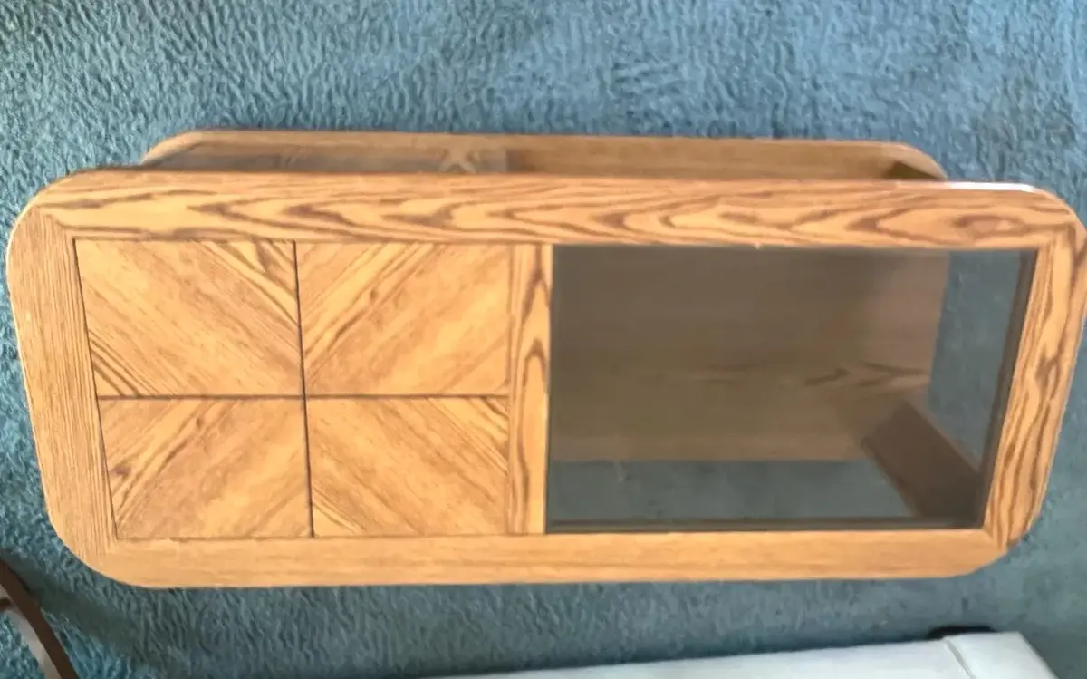 Handmade Oak Wood Coffee Table