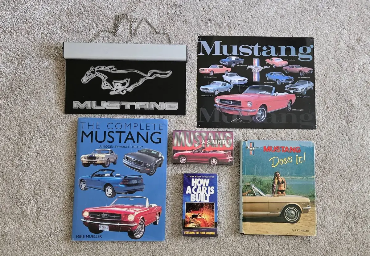 Vintage Ford Mustang Memorabilia