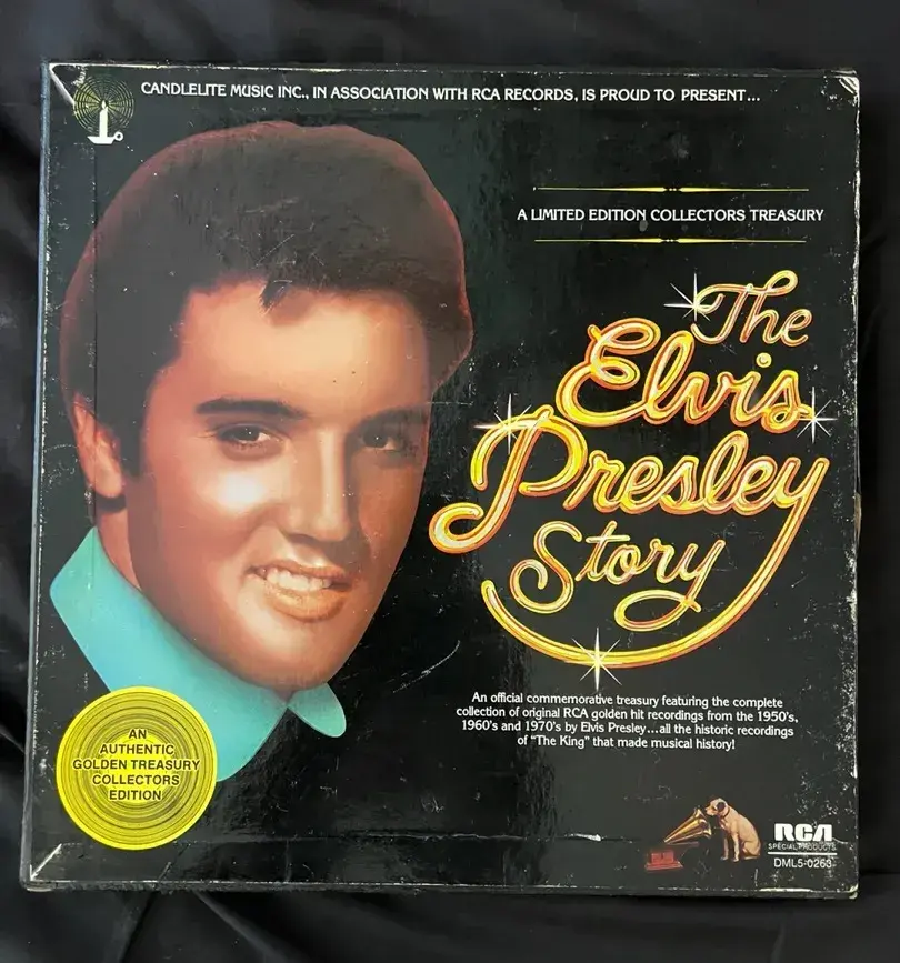 Boxed LP Set: The Elvis Presley Story