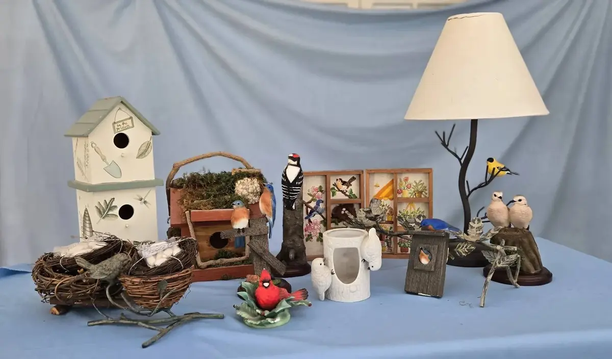 Bird Figurines And Artwork