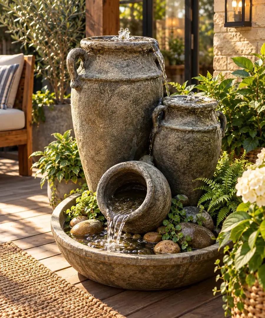 Garden Recirculating Water Fountain
