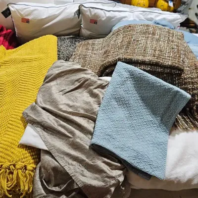 Blankets/Pillows Ralph Lauren, Pottery Barn & More