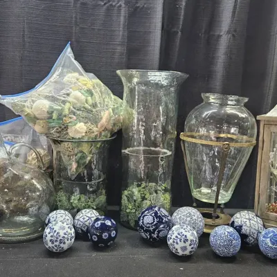 Decorative Hurricane Candle Holders & More