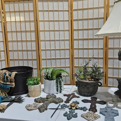 Wall Decor, Vintage Macrame, Succulents & More