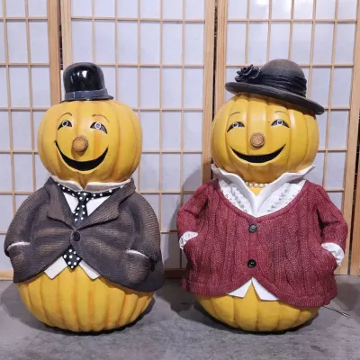 Paddy And Patricia Decorative Pumpkins