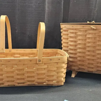 Longaberger Baskets #4. ( 2 Baskets )
