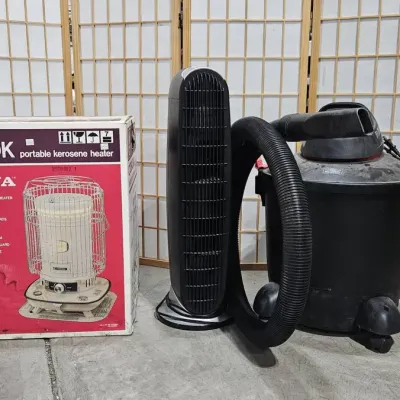 Corona Portable Kerosene Heater, Shopvac & More
