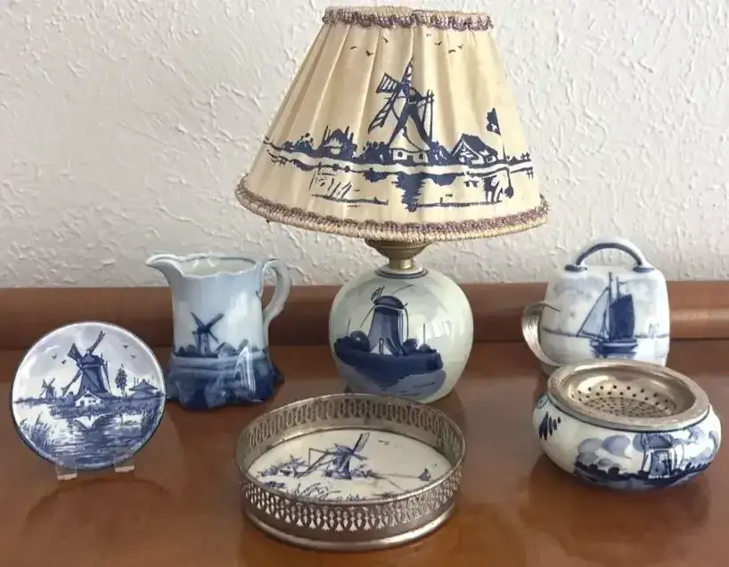 Blue Delfts Holland Assortment And More 