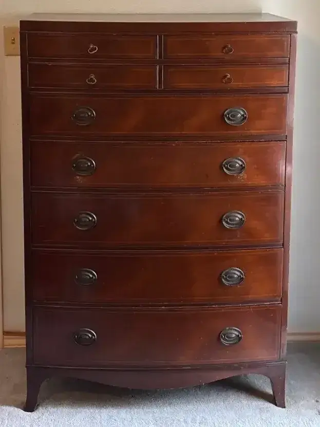Wooden Chest Of Drawers Made By Drexel