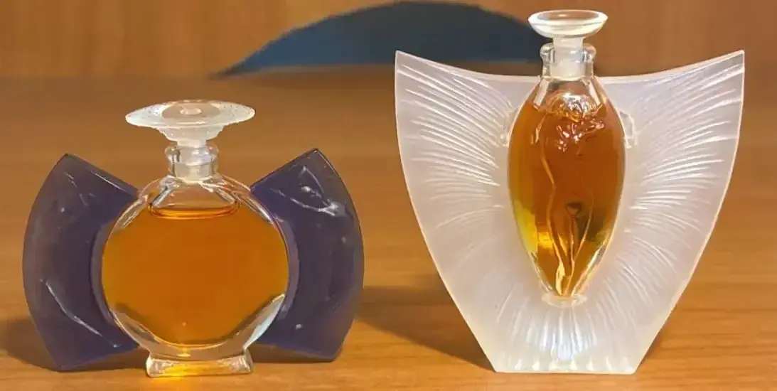 Rare Miniature Lalique Perfume Bottles