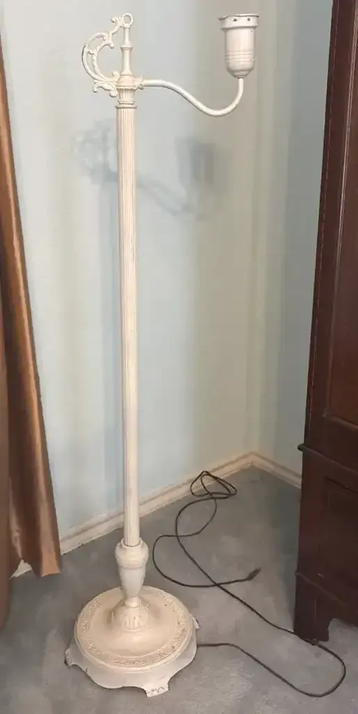 49” Tall Metal Floor Lamp