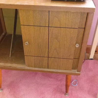 Sale Photo Thumbnail #327: MCM LU VAN RECORD CABINET 