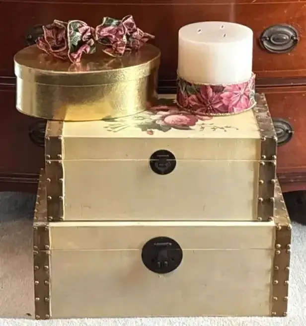 Set Of Wooden Decor Boxes And More 