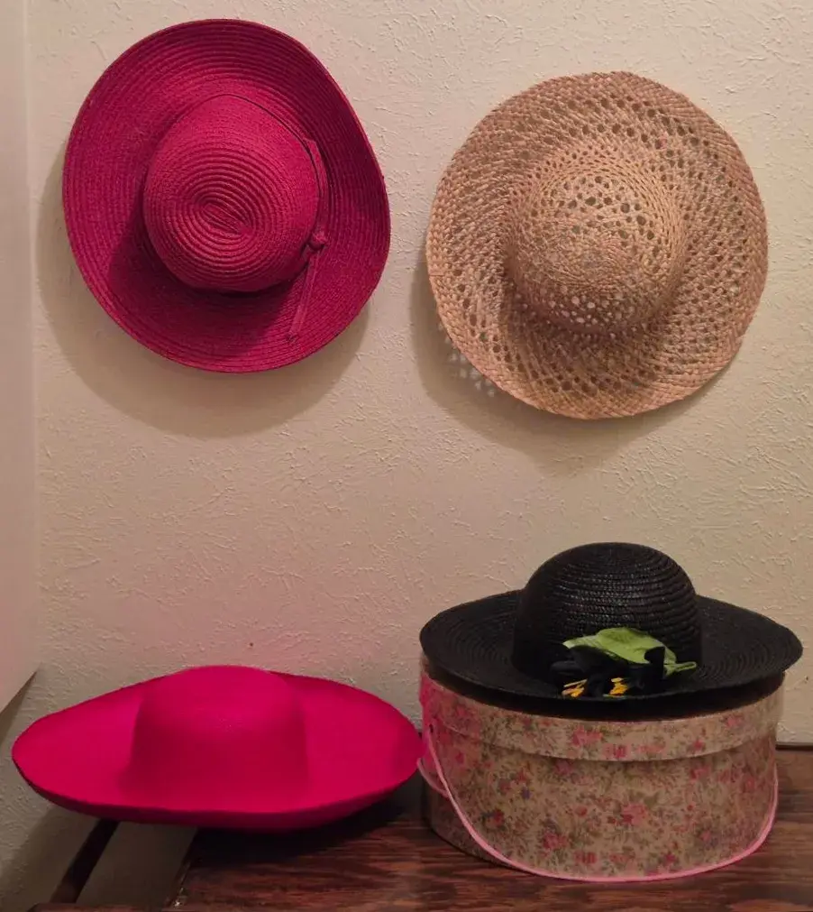 Women's Colorful Straw Sun Hats Assortment 
