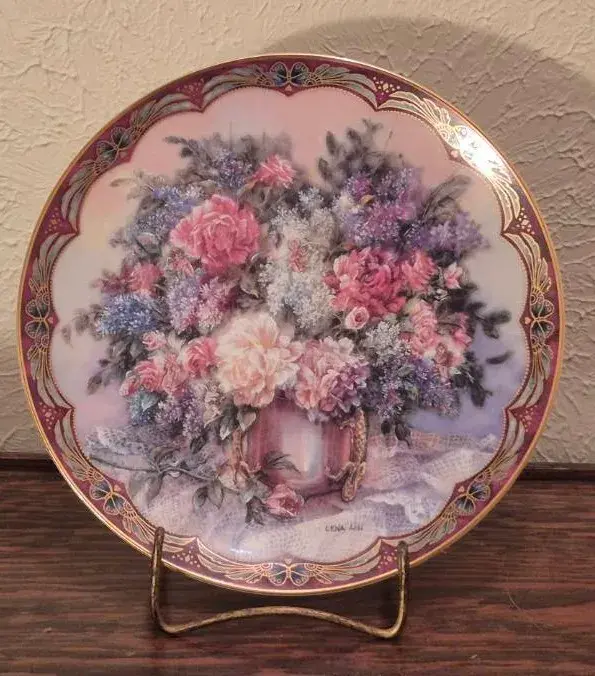Vintage Lena Liu "Magic Makers" Collector Plate from the 1993 W.S. George "Flower Fairies" & More 