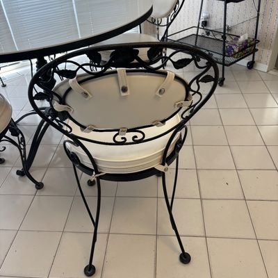 Vintage Woodard chairs 