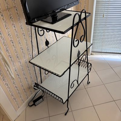 What ideas wrought iron 3 tier shelf 