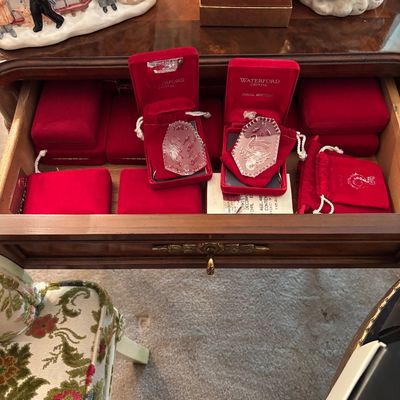 Waterford Christmas ornaments 