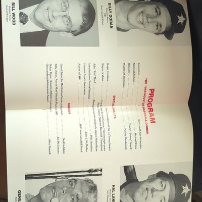 Sale Photo Thumbnail #263: 1988 Houston Baseball Dinner Program