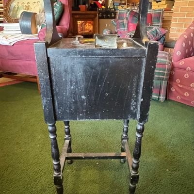 Sale Photo Thumbnail #246: Vintage Smoking Stand with Cabinet