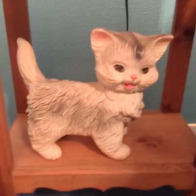 Sale Photo Thumbnail #240: Vintage Edward Mobley Rubber Cat Squeak Toy