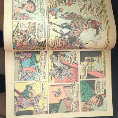 Sale Photo Thumbnail #252: Spider-Man and the Incredible Hulk: The Great Rodeo Robbery (Foley's Promotional Comic)