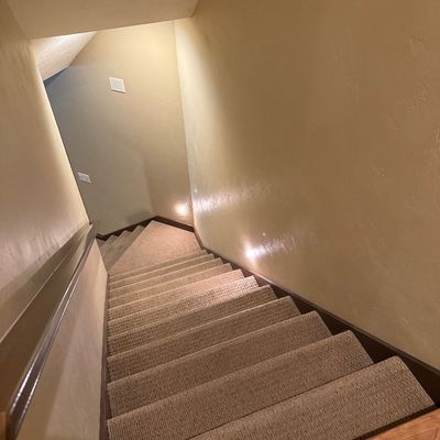 Now the beautiful basement 