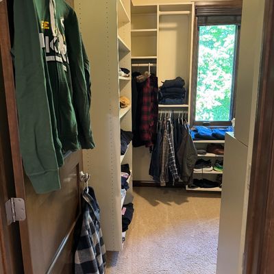 Second walk in closet 